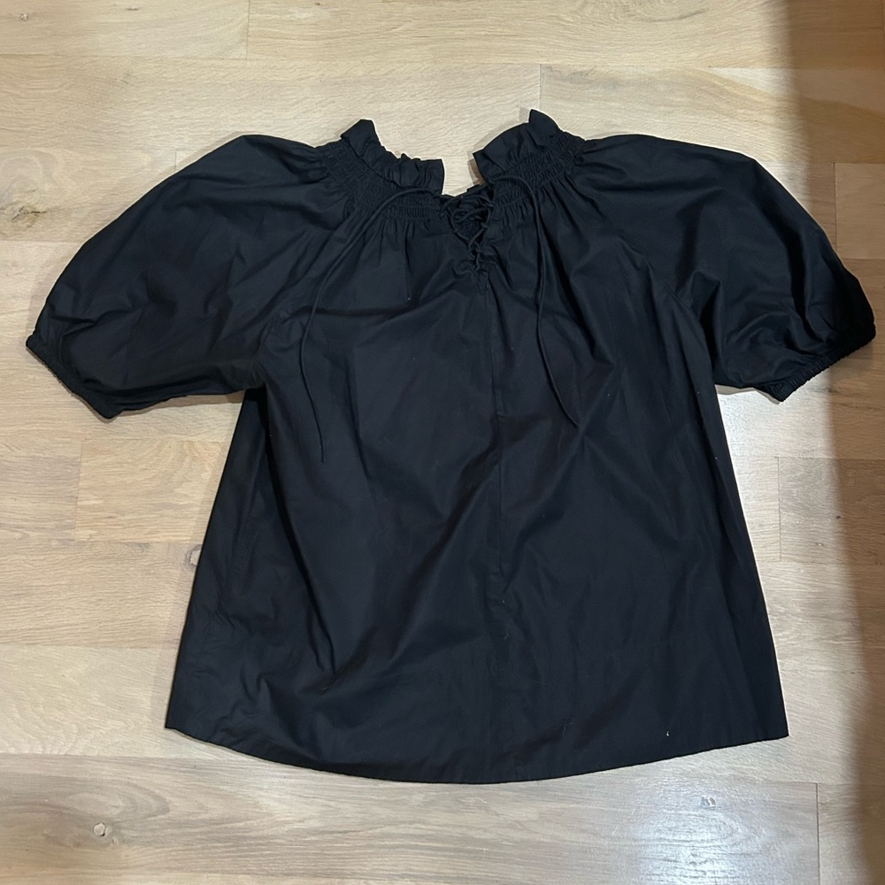 J. Crew Black Women's Top -S - Picture 3 of 3